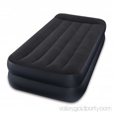 Intex 16.5in Twin Dura-Beam Pillow Rest Raised Airbed with Built-In Electric Pump 556827688
